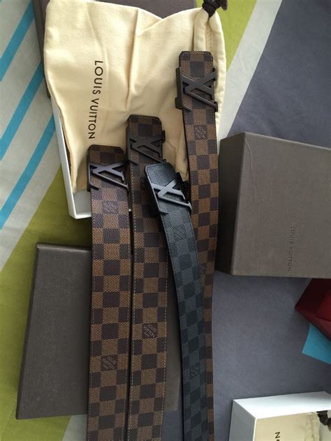 cinturon louis vuitton original vs replica|real louis vuitton.